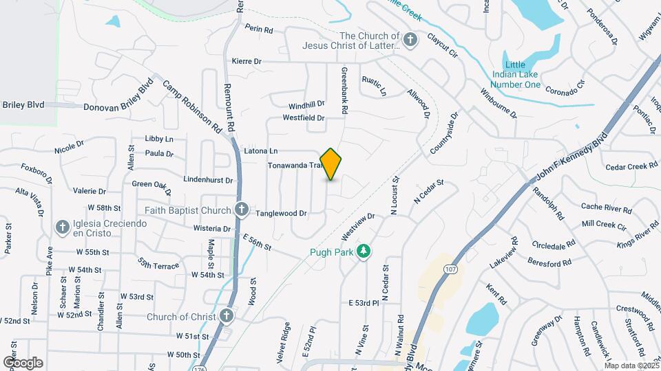 5812 Hacienda Dr Map and Location Details