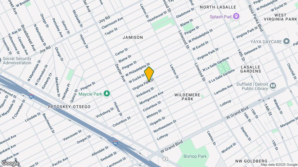3237 Virginia Park St Map and Location Details