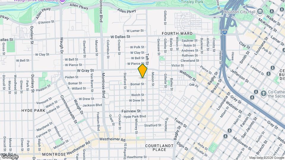 328 Bomar St Map and Location Details