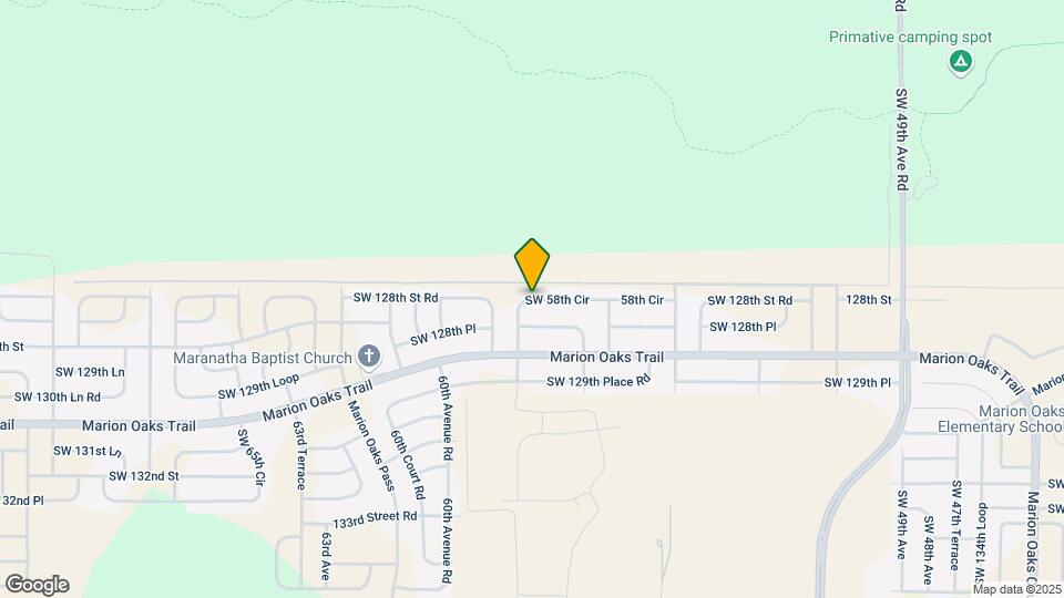 12946 SW 58th Cir Map and Location Details