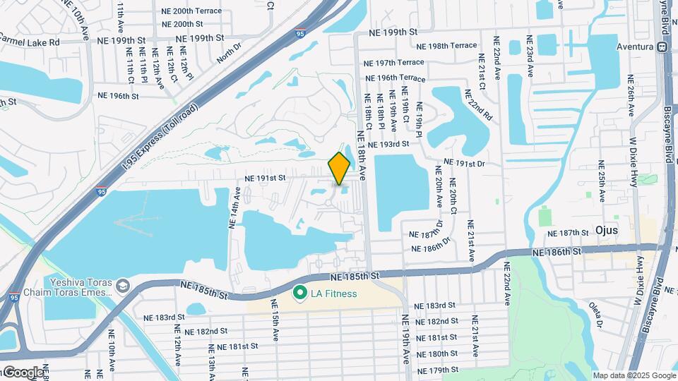 1780 NE 191st St, Unit 606-2 Map and Location Details