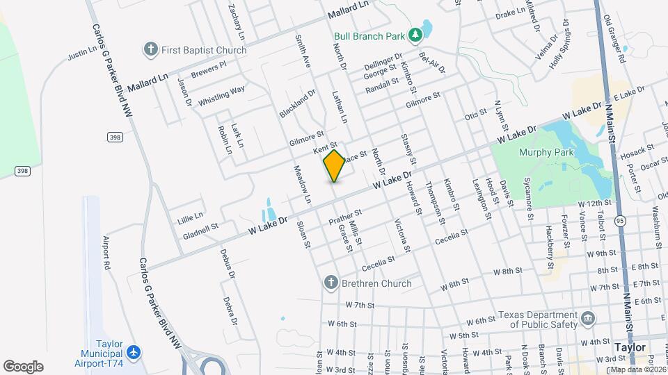 1506 Grace St Map and Location Details