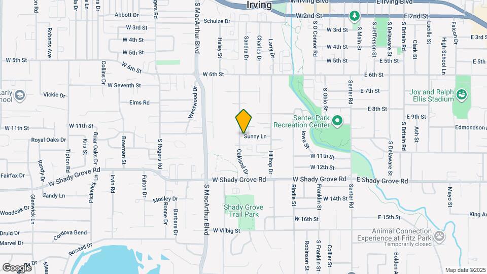 718 Sunny Ln Map and Location Details