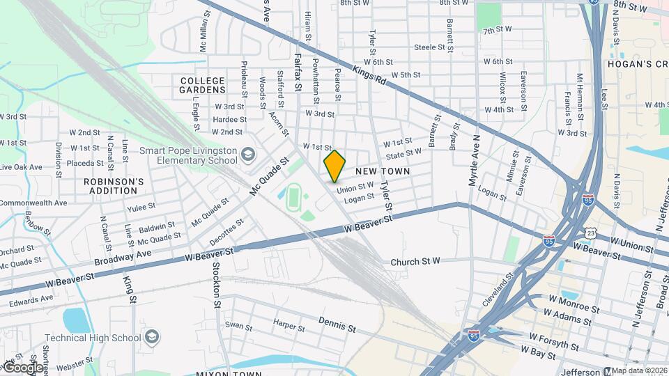 1655 Union St W Map and Location Details