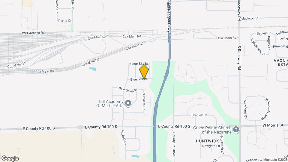 10267 Blue Sky Dr Map and Location Details