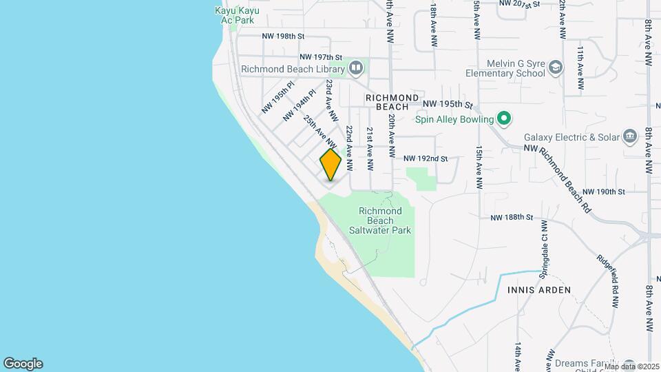 19000 Richmond Beach Dr NW Map and Location Details