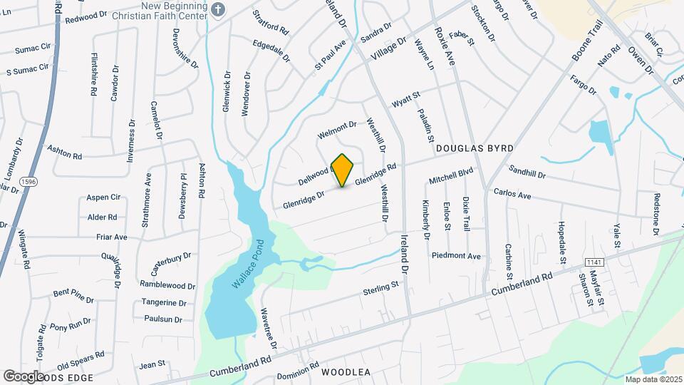4021 Glenridge Rd Map and Location Details