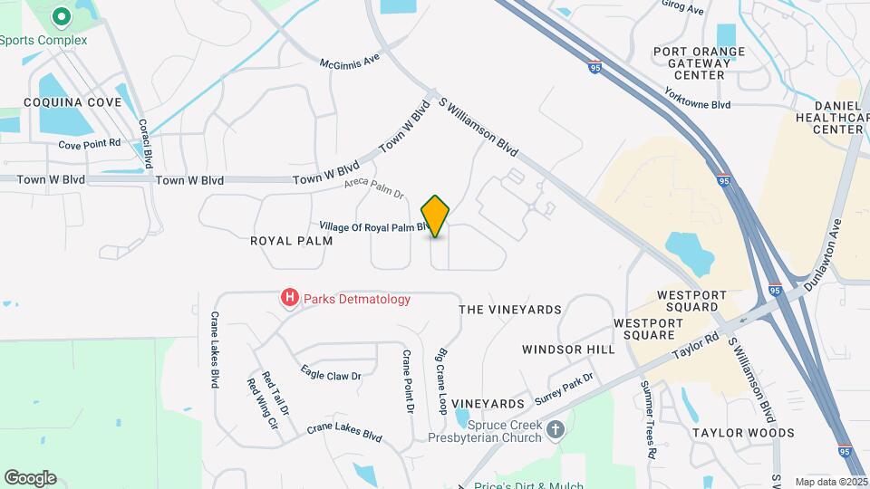 1412 Coconut Palm Cir Map and Location Details