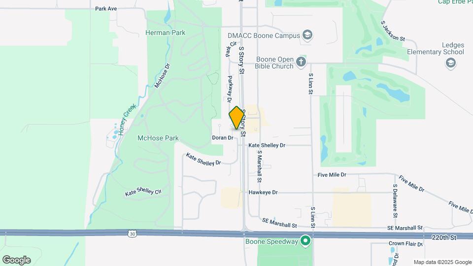 823 Doran Dr Map and Location Details