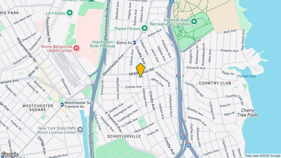 1529 Gillespie Ave Map and Location Details