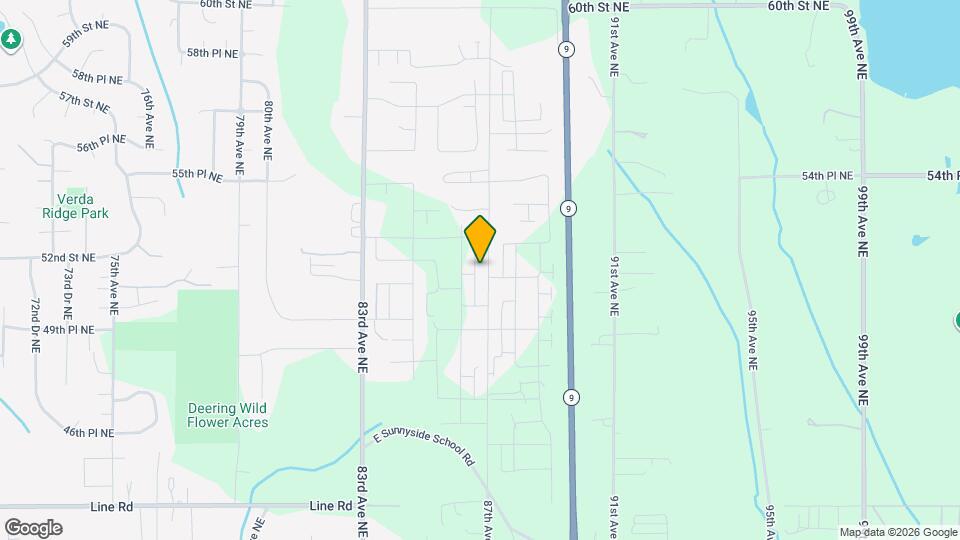 5132 87th Ave NE Mapa y Detalles de la Ubicación