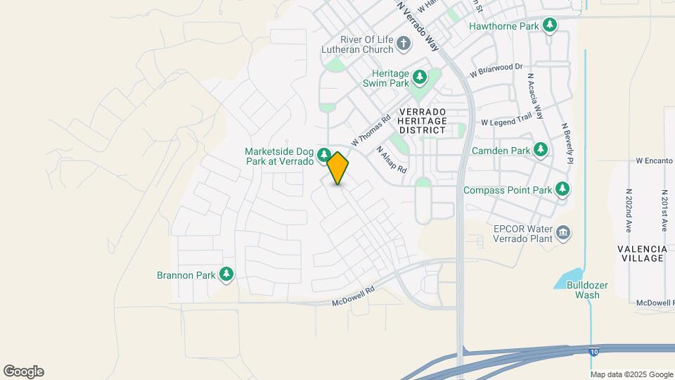 2126 N Marketside Ave Map and Location Details