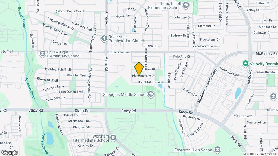 7109 Planters Row Dr Map and Location Details