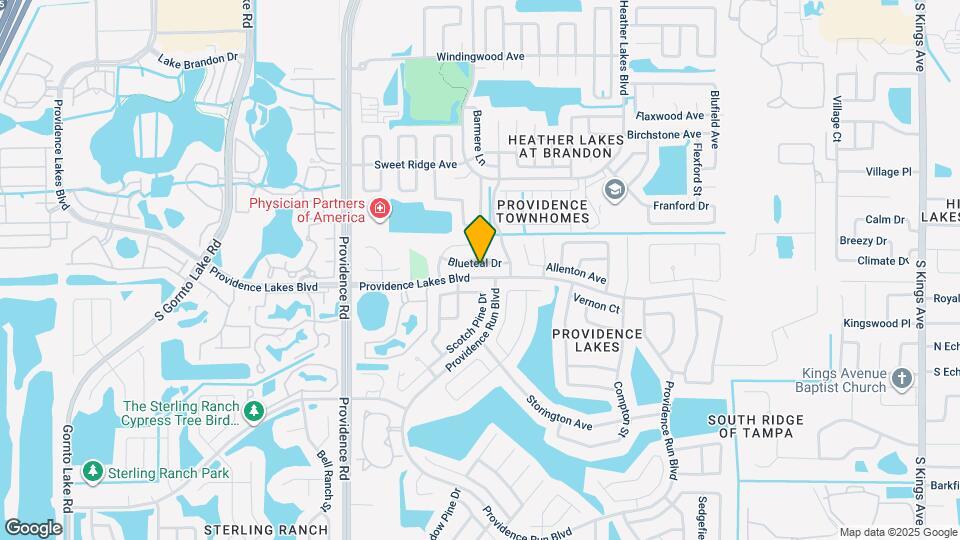 1512 Blueteal Dr Map and Location Details