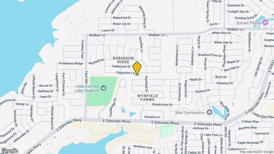 1421 Thornhill Ln Map and Location Details