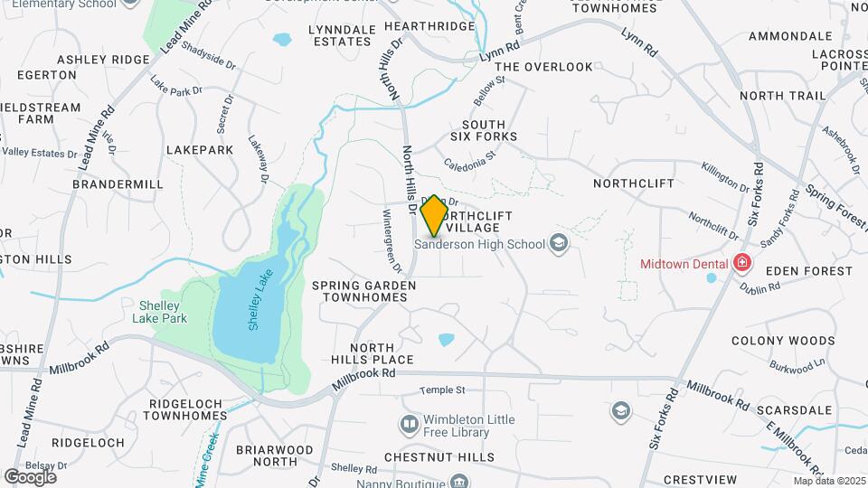 5921 Crepe Myrtle Ct, Unit SUITE IN- law North HillS Mapa y Detalles de la Ubicación