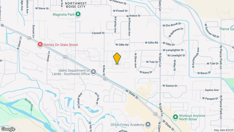 6037 N Masago Ave Map and Location Details