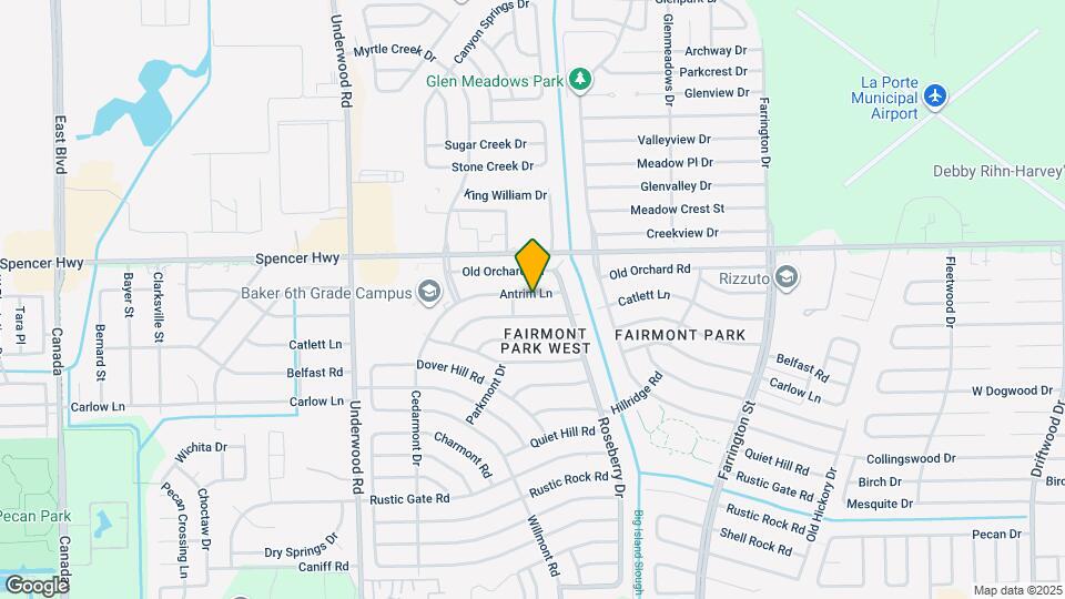 10034 Antrim Ln Map and Location Details