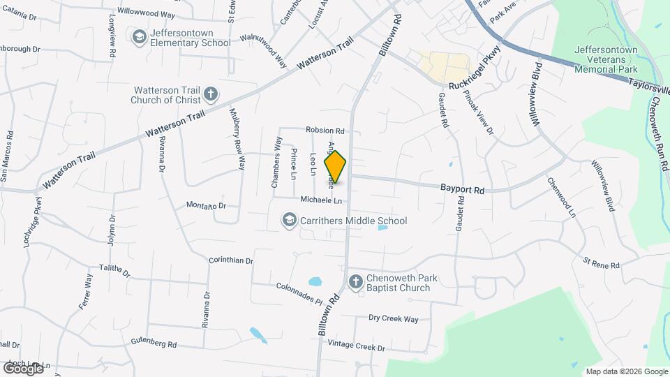 4211 Angel Terrace Map and Location Details