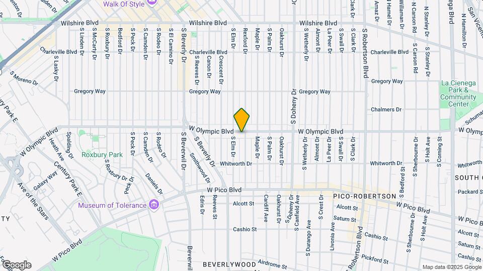 9306 W Olympic Blvd Map and Location Details