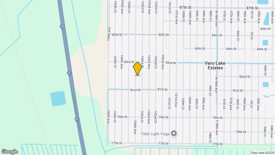 8186 104th Ave Mapa y Detalles de la Ubicación