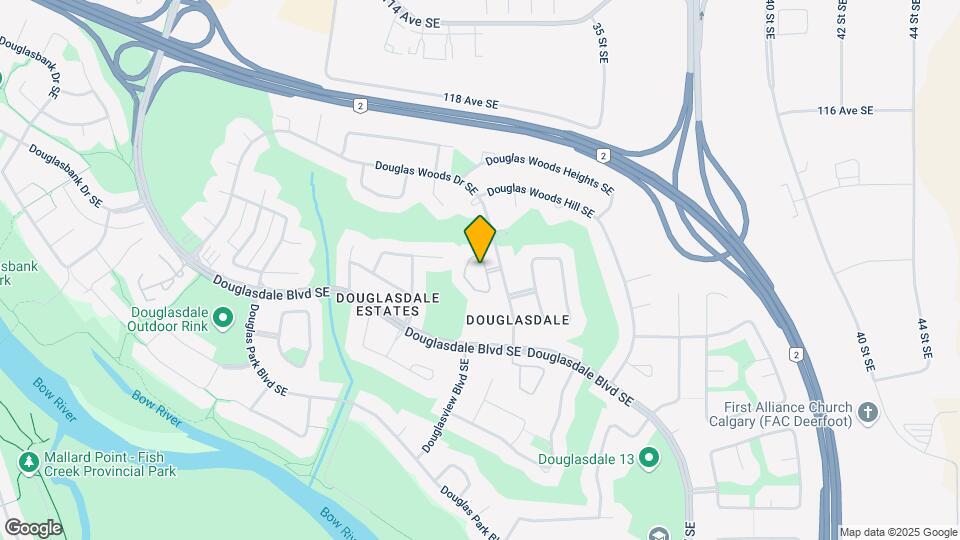 Douglasdale Village Map and Location Details