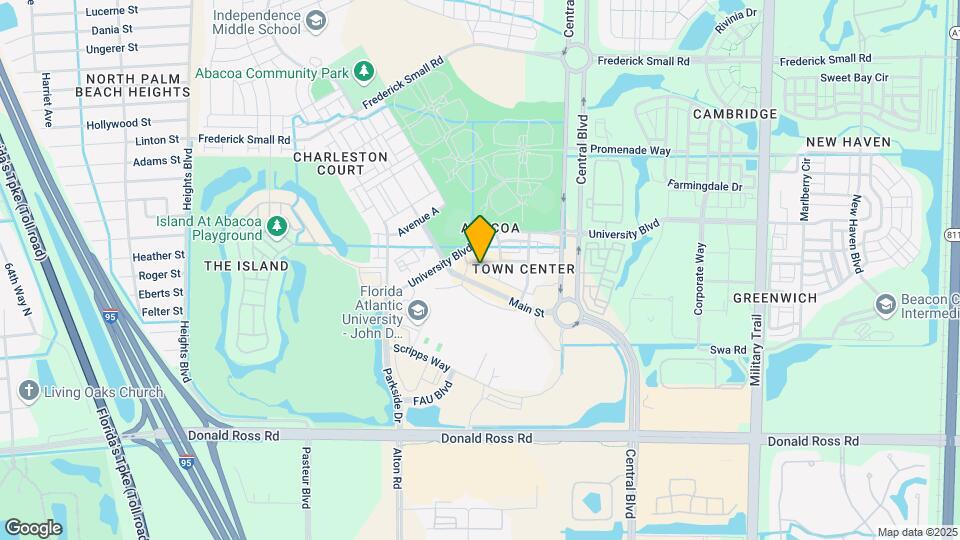 1200 Town Center Dr, Unit 430 Abacoa Map and Location Details
