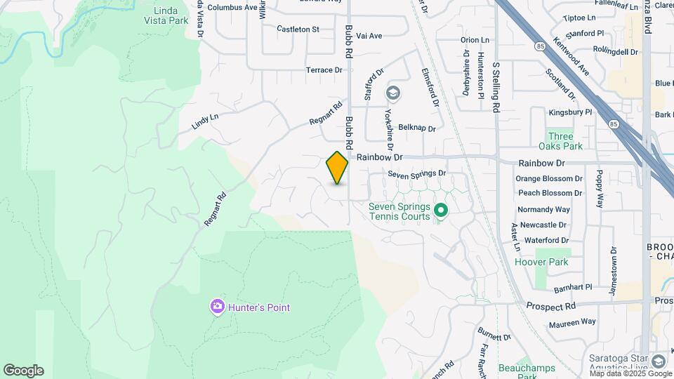 11611 Upland Way Map and Location Details