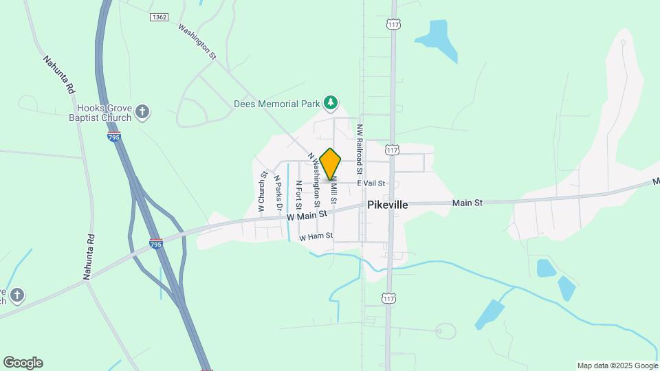 111 N Mill St Map and Location Details