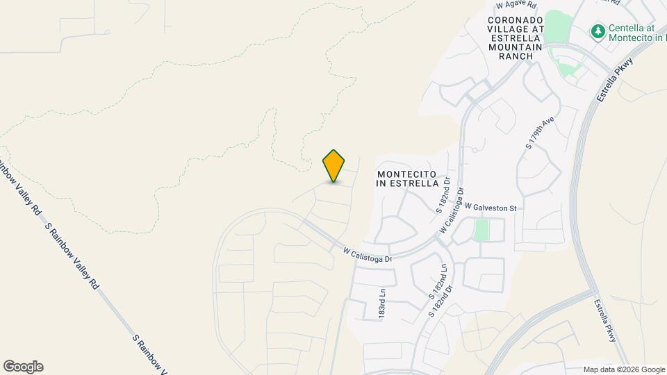 18545 W Chuckwalla Canyon Rd Map and Location Details