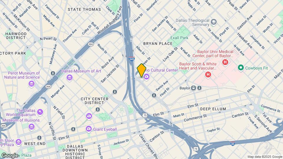 2601 Live Oak St Map and Location Details