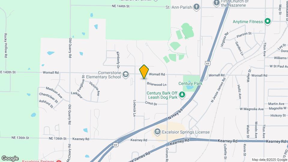 408 Zay Dr Map and Location Details