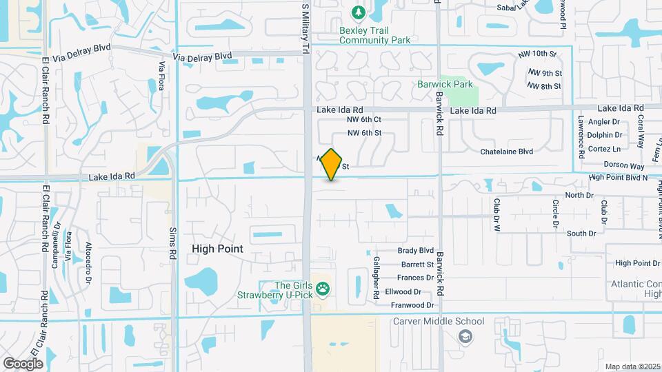 4565 NW 3rd Dr Map and Location Details