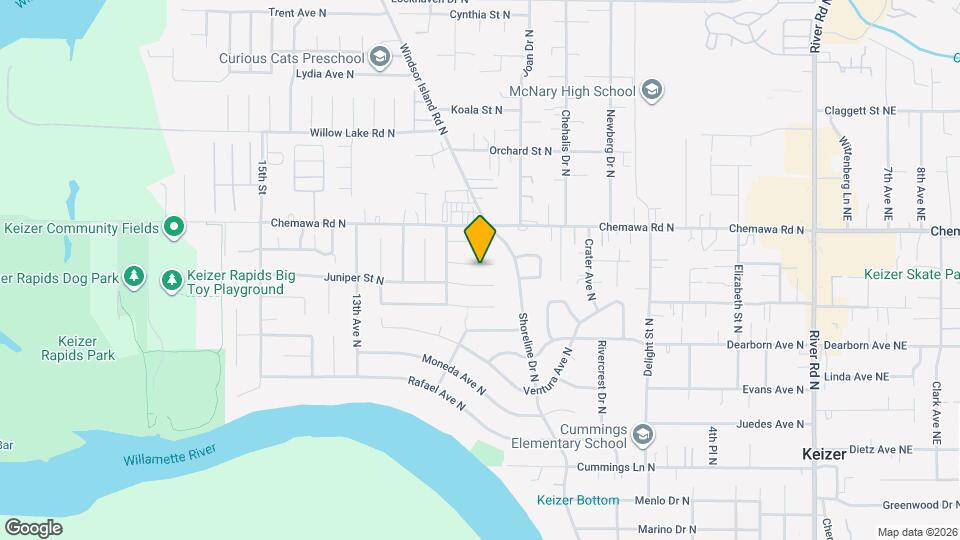 1006 Eastwind Ct N Map and Location Details