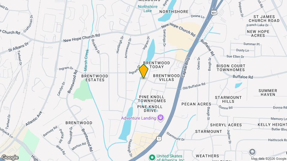 3521 Greywood Drive Mapa y Detalles de la Ubicación