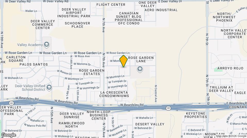 20626 N 4th Ave, Unit 5635 Mapa y Detalles de la Ubicación