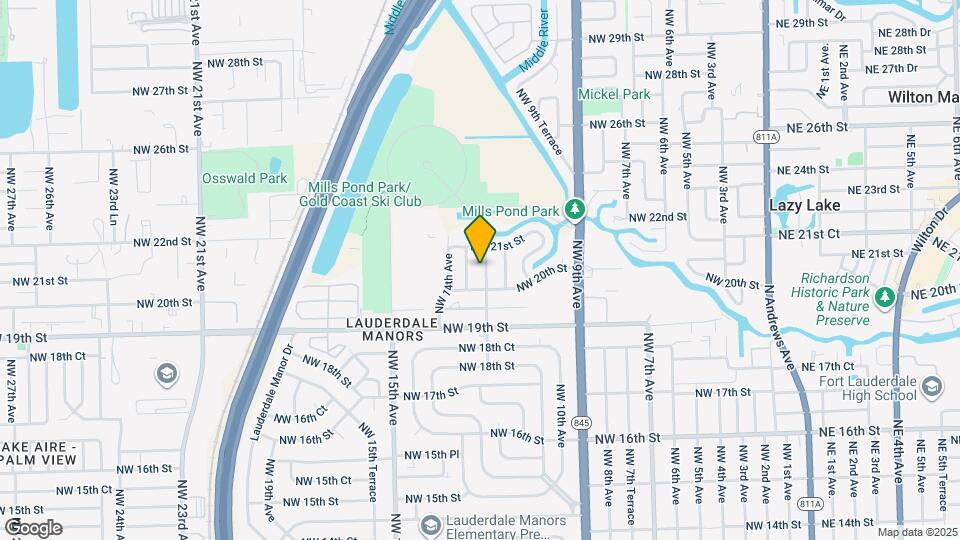2013 NW 12th Ave Map and Location Details