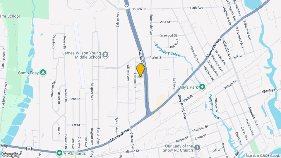 417 Terrace Rd Map and Location Details