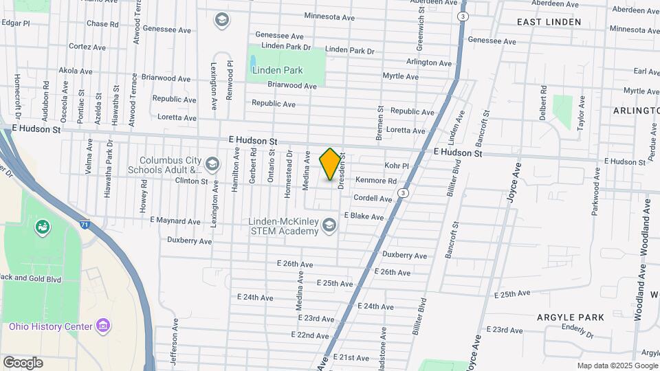 1362 Clinton St Map and Location Details