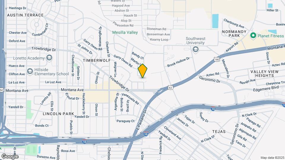5593 Hunt Ct Map and Location Details