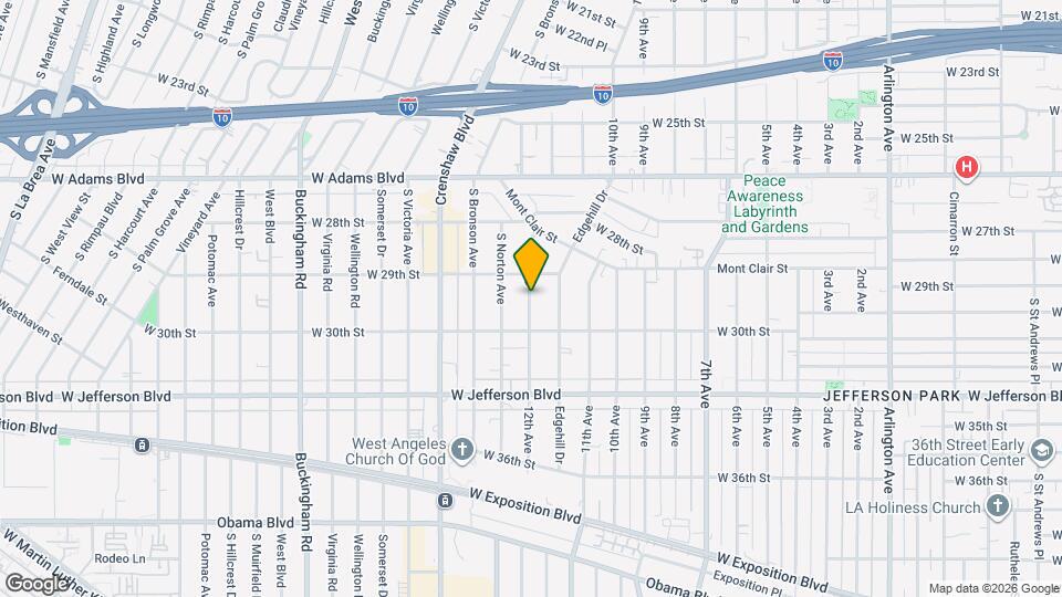 2922 12th Ave, Unit 2922 1/2 Map and Location Details