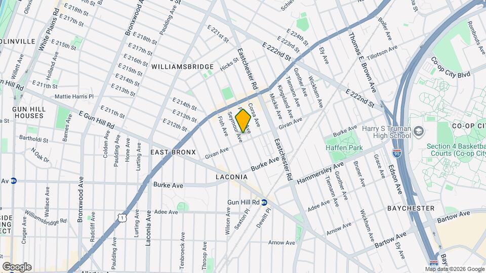 3306 Seymour Ave Map and Location Details