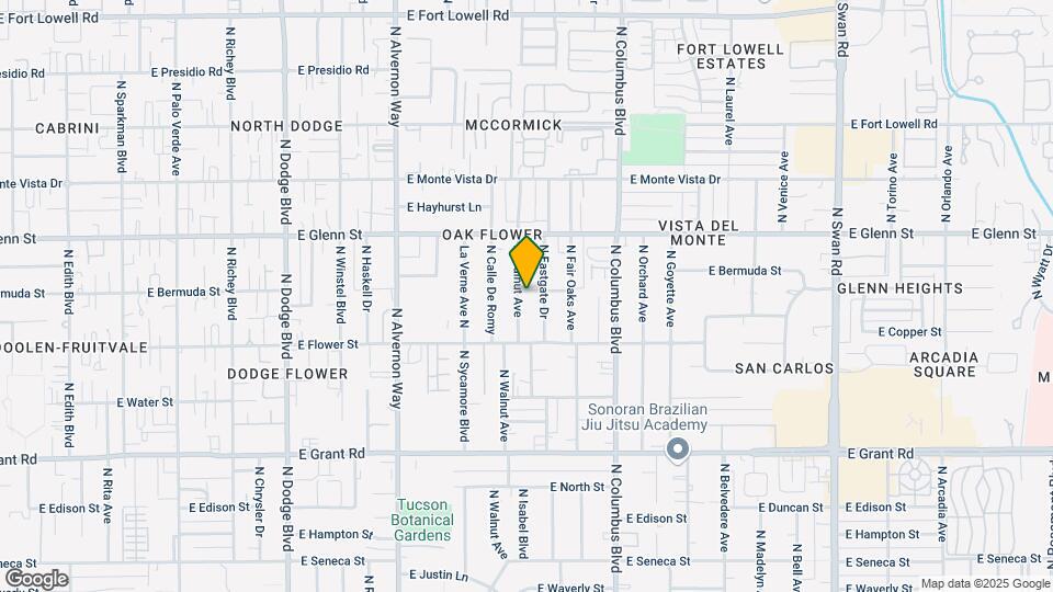 4120 E Bermuda St Map and Location Details
