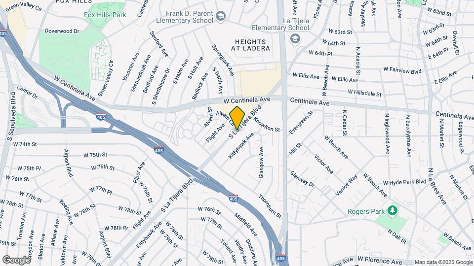 7008 S La Tijera Blvd Map and Location Details