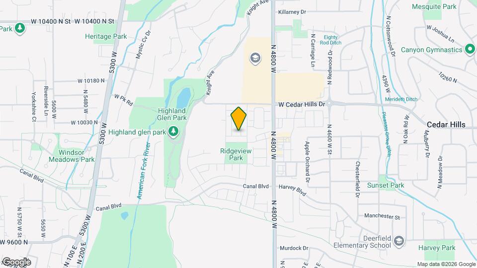 9993 Basalt Dr Map and Location Details