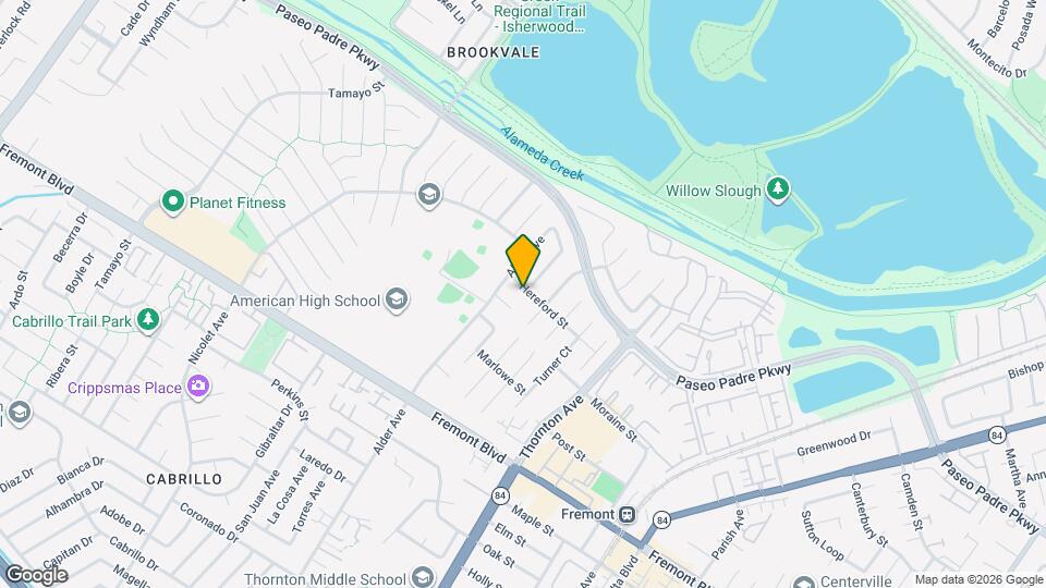 36565 Hereford St Map and Location Details