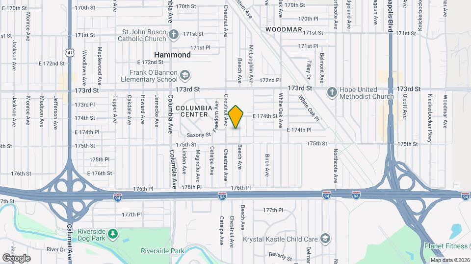 7432 Beech Ave Map and Location Details