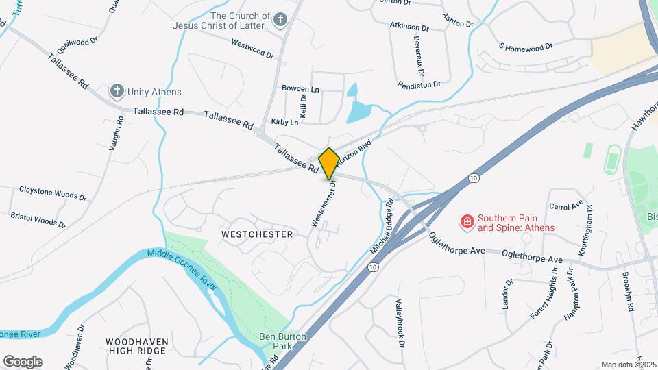 383 Westchester Dr Map and Location Details