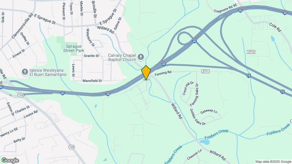 2400 Markwood Ln Mapa y Detalles de la Ubicación