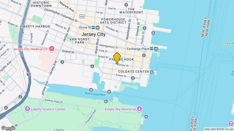 113 Sussex St Map and Location Details